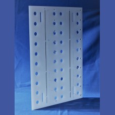 GAFAS Para    40 unds. en 2 columnas, panel para atornillar a pared<br>Medidas: 400 x 1185 mm<br>